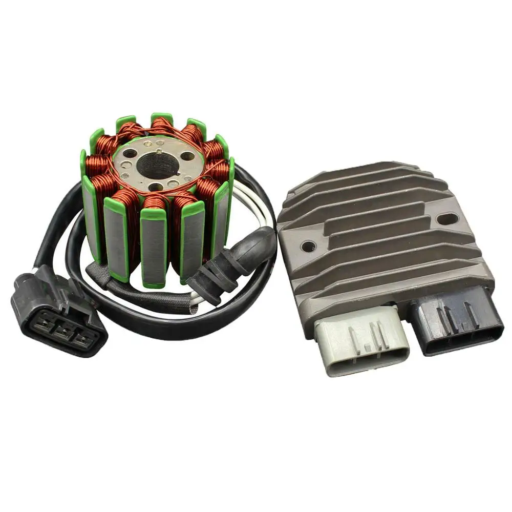 

Motorcycle Stator Coil + Voltage Regulator Rectifier Kit For 2004-2008 YAMAHA YZF1000 YZFR1