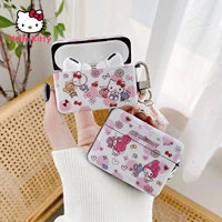 hello kitty wireless bluetooth compatible headset protective case for apple airpods 123 generation airpods pro