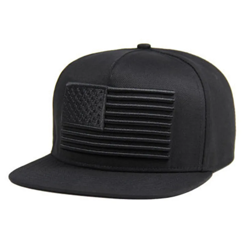 Американский флаг Snapback Кепки плоский 3D вышивка в стиле хип хоп Бейсбол Для мужчин
