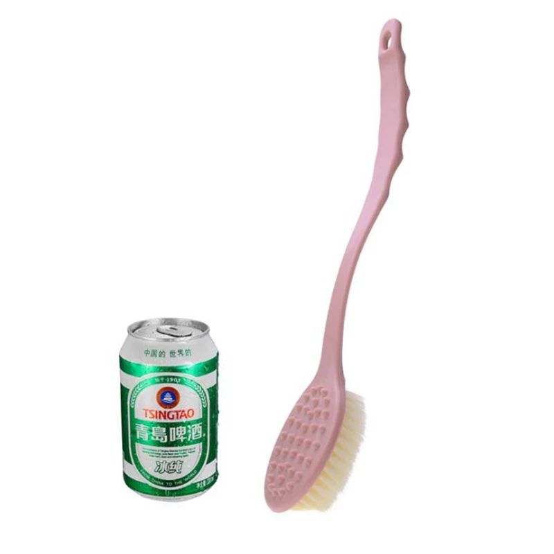 

NEW Long Handled Plastic Bath Shower Back Brush Scrubber Skin Cleaning Brushes Body for Bathroom Accessories Cleaning Tool