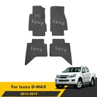 Автомобильные коврики для Isuzu Dmax d max 2020 2019 2018 2017 2016, аксессуары для интерьера, коврики на заказ, защитные накладки для педалей и приборной панели