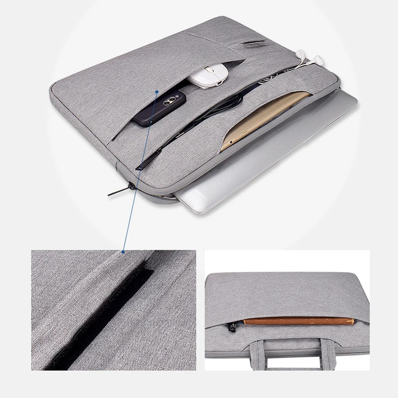 Сумка для ноутбука Macbook Air 11 13 Pro 15 New Retina 12 сумка 14 3 4 6 дюйма планшета | Компьютеры и