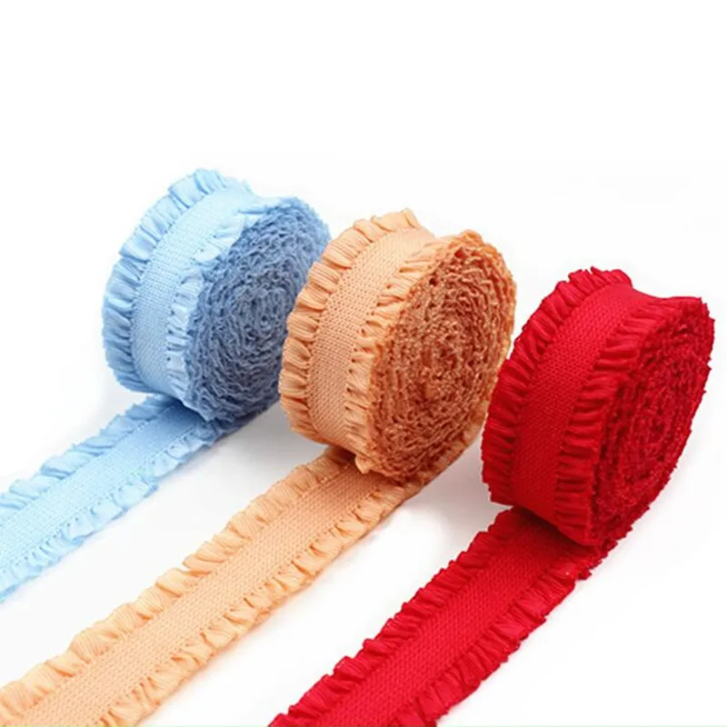 1 м белая эластичная лента с оборками из полиэстера 14 мм широкая для шитья одежды