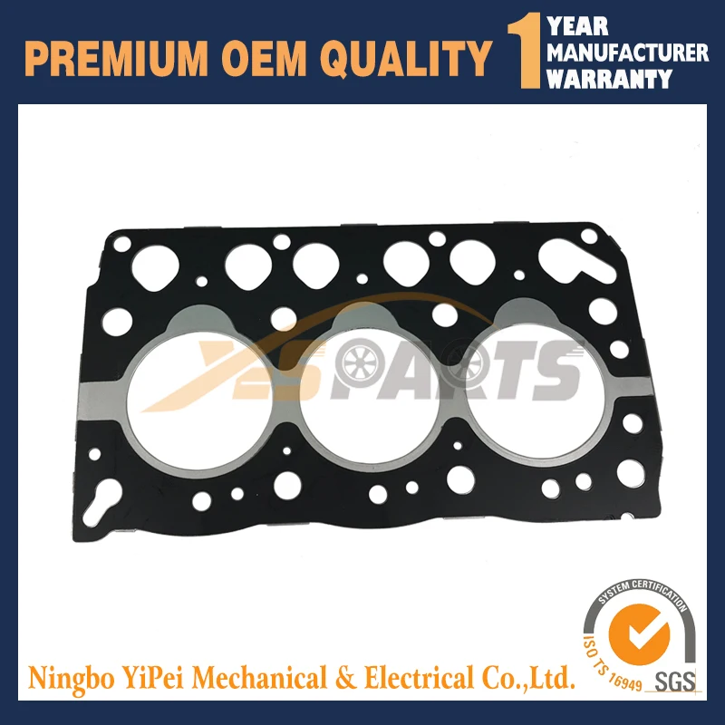 

Прокладка головки цилиндра двигателя для дизельного генератора экскаватора Isuzu 3LA1