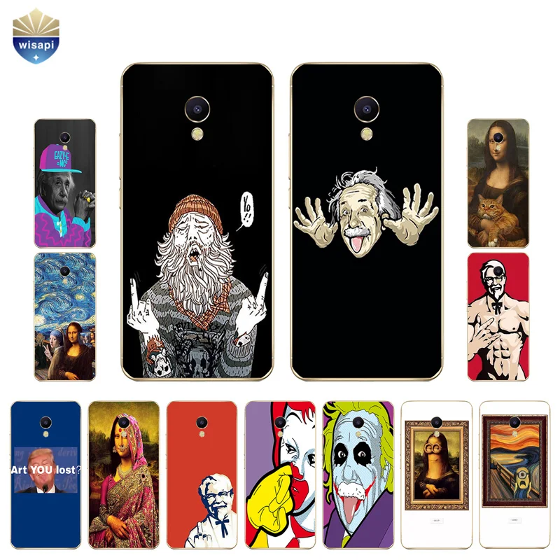 Чехол для телефона Meizu M2 M3 M3S Mini Meilan M5 / M5S Shell U10 U20 чехол из ТПУ с забавными звездами