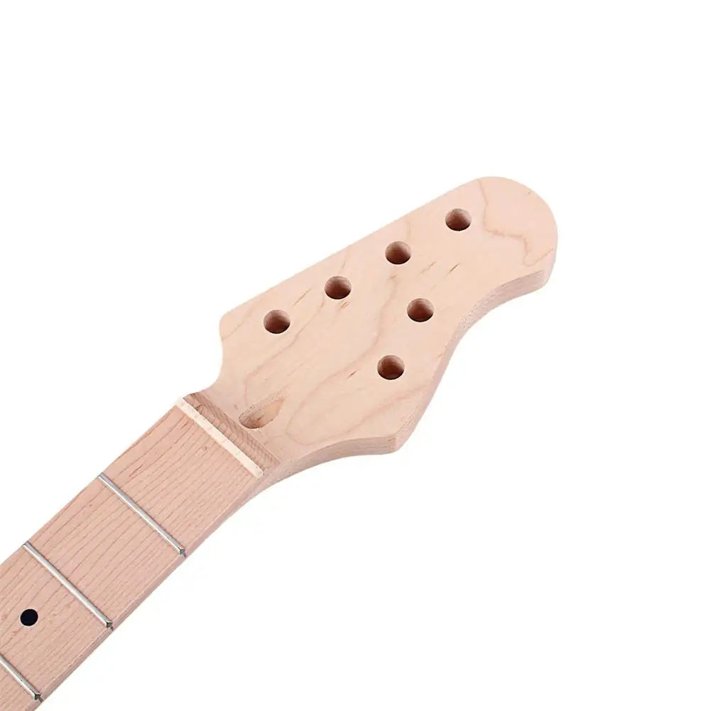 22 bünde e gitarre hals griffbrett ersatz st ahorn hals griffbrett für elektrische guitarra gitarre zubehör free global shipping