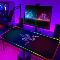 mouse pad rgb razer gaming accessories computer large 900x400 mousepad gamer rubber carpet with backlit play cs go lol desk mat