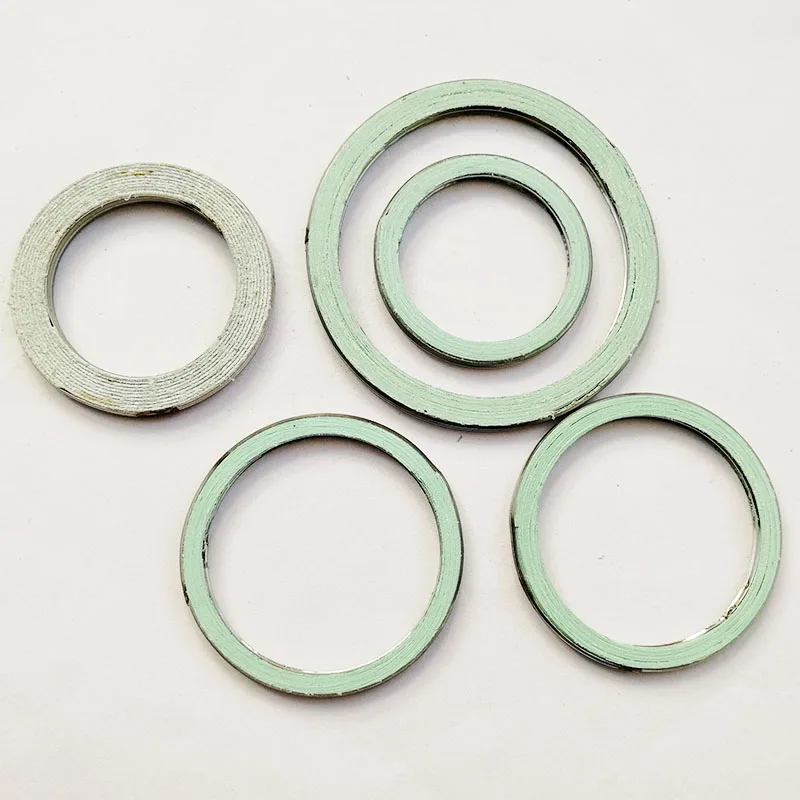 10PCS EXHAUST PIPE FLANGE GASKET 90917-06039 90917-06046 90919-06065 For Toyota Corolla RAV4 Camry | Автомобили и мотоциклы