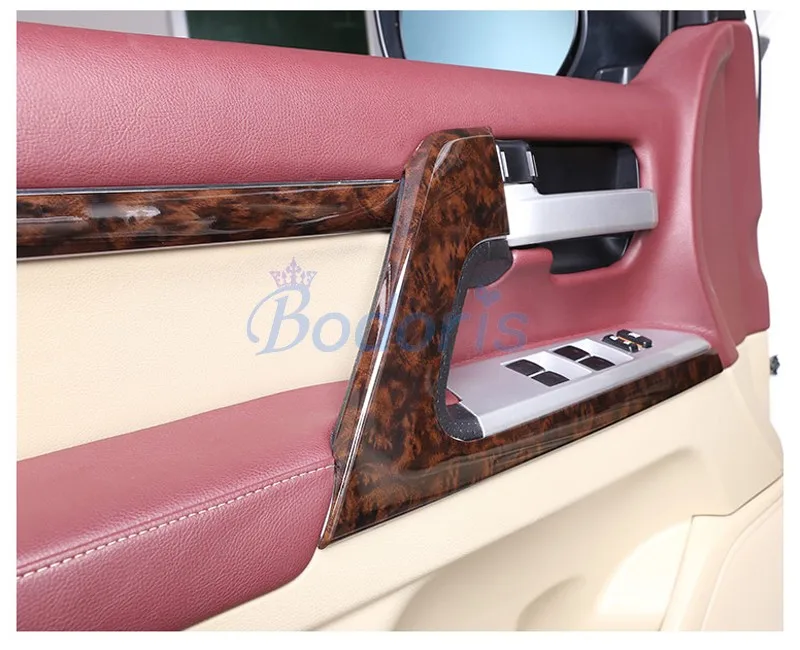 Для Toyota Land Cruiser 200 2008- интерьерная оригинальная деревянная Цветная декоративная формовочная накладка, панель, автомобильный Стайлинг, аксессуары