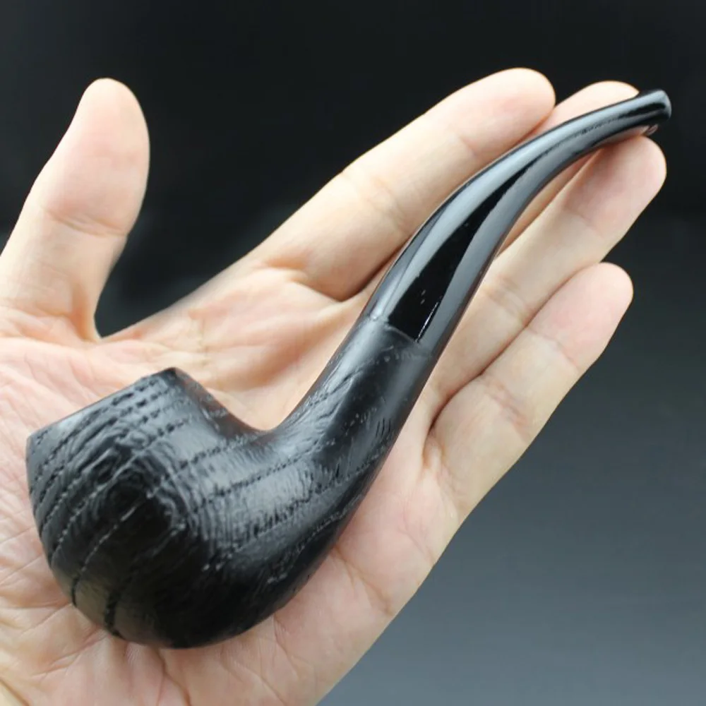 Натуральная древесина дуб ручной работы деревянная лампа для курения табака