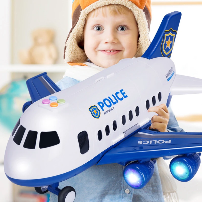 Большой инерционный пассажирский вертолет модель самолета из сплава светильник