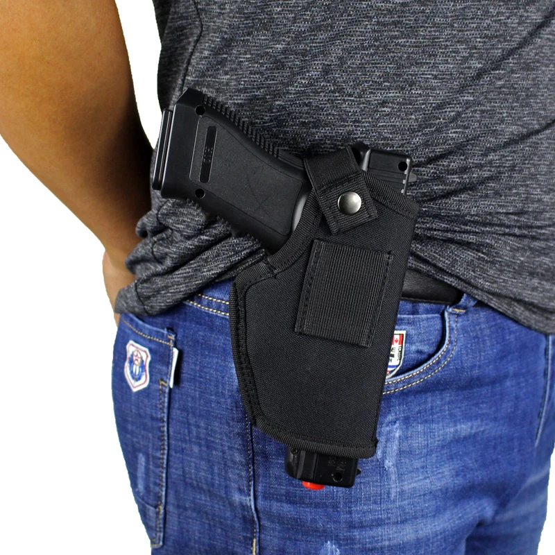 

Hunting Concealed Belt Holster Tactical Pistol Bags Waistband IWB OWB Gun Holster fits Subcompact to Large Handguns