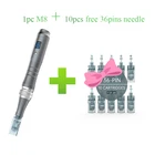 Dr.Pen Ultima M8 профессиональная микроигольная ручка электрическая автоматическая беспроводная ручка Derma Pen nano mesopen 10 шт. бесплатно 36pin игла