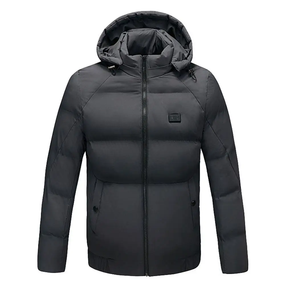 Heated Jackets Fashion Men Women Electric Jacket USB Heating Hooded Warm Winter Thermal Coat | Спорт и развлечения