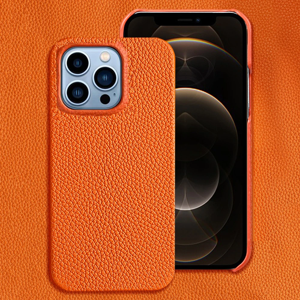 

LANGSIDI New Genuine Leather Phone case for iphone 13 Pro Max 12 13 mini X XS MAX 7plus Luxury back cover for iphone 12 pro max