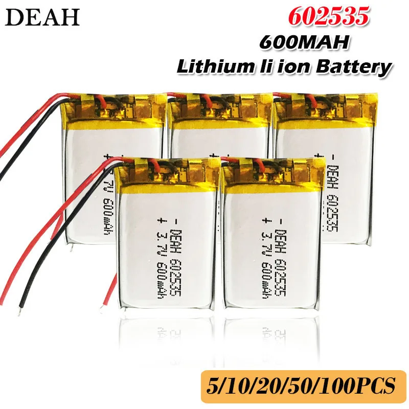 Литий ионный полимерный литий перезаряжаемый аккумулятор для DVR GPS MP4 тахографа