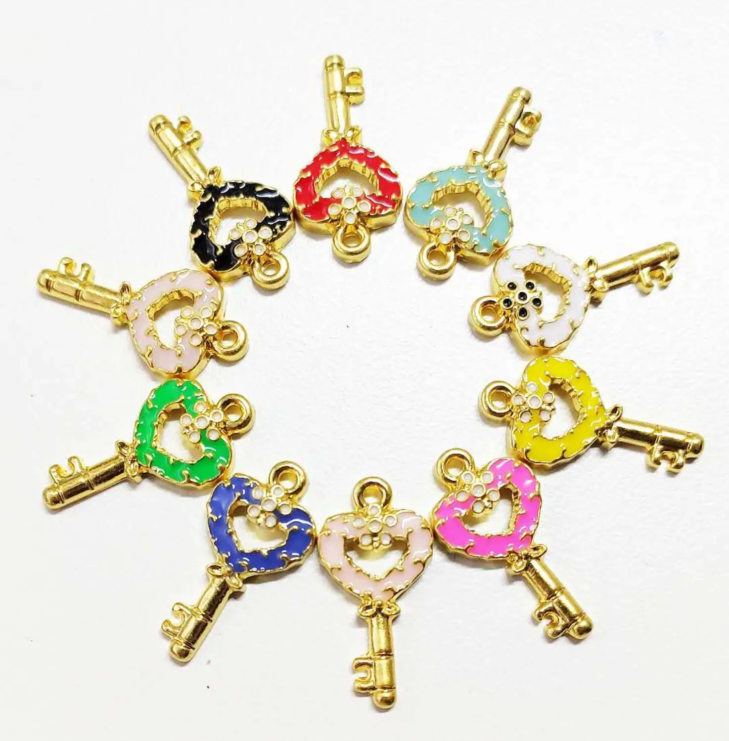 

30pcs Key charms for women DIY jewelry accessories K003