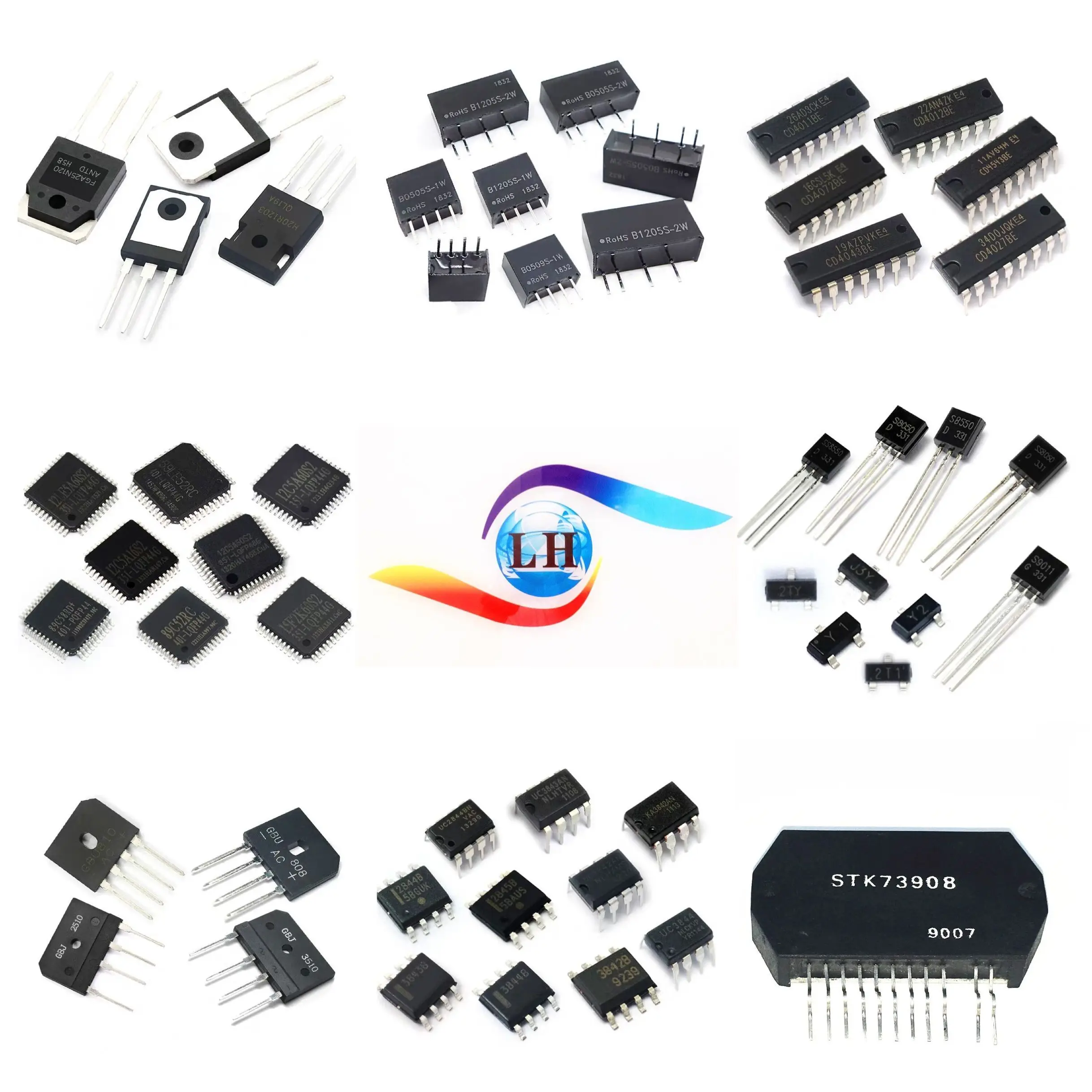 100% новый и оригинальный STM32L152RBT6 M32L152RB LQFP64 | Электроника