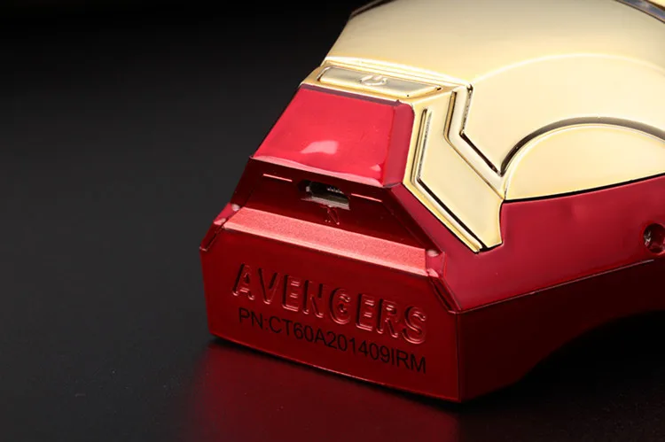 Новые Мстители Железный человек голова Мощность банк Зарядное устройство USB 6000