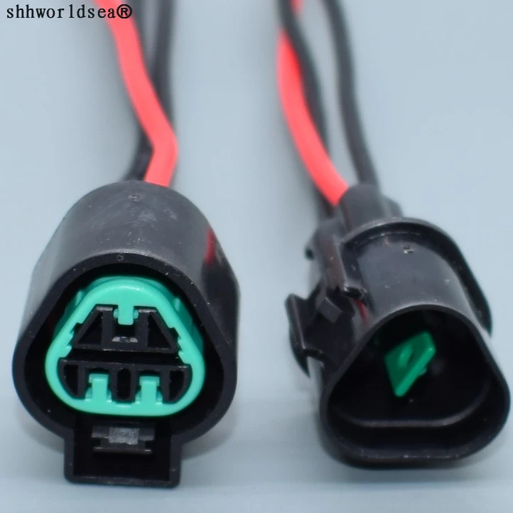 Shhworldsea 3 Pin 2 мм Мужской Женский PB625 03027 PB621 03020 автомобильный разъем гнездо для фары