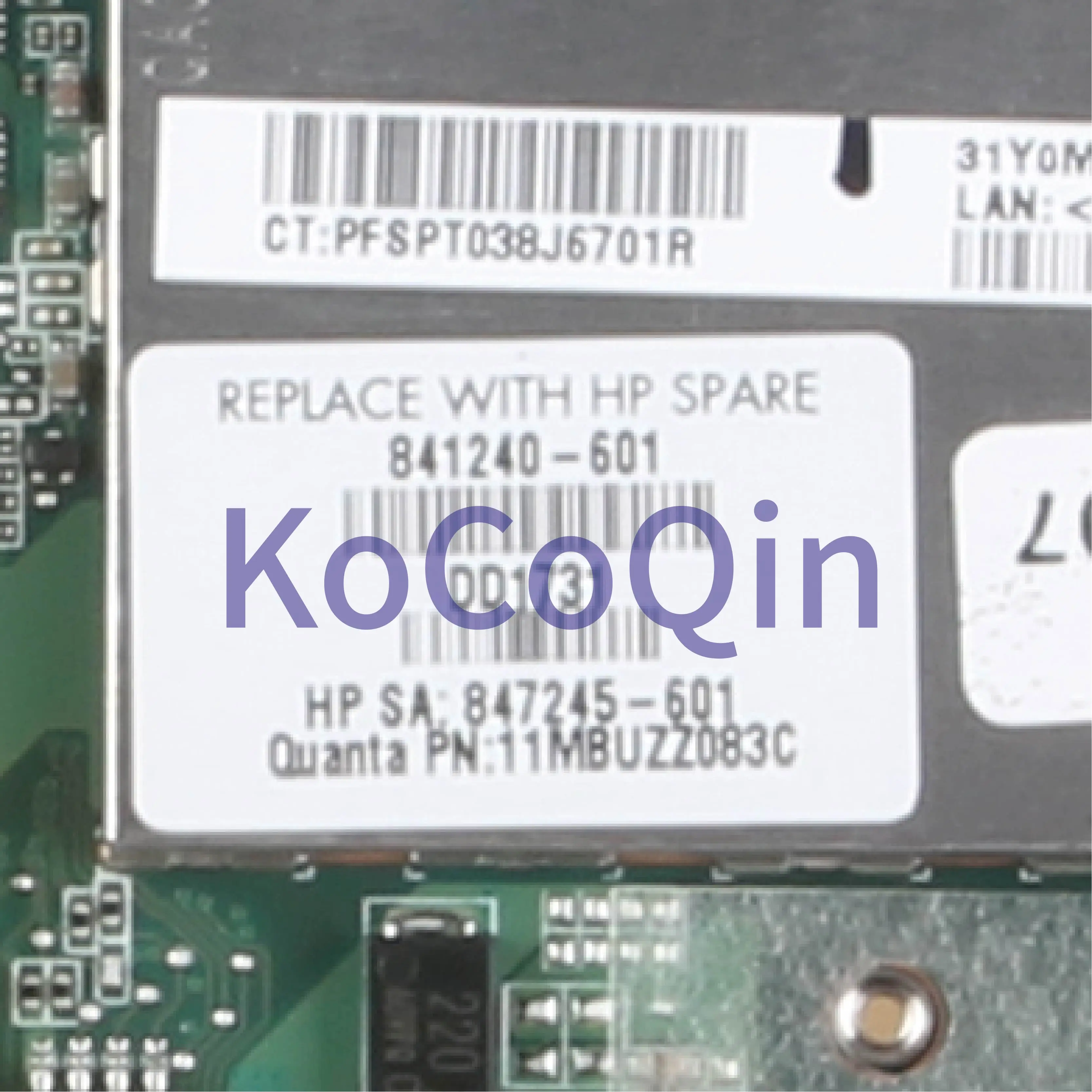 Материнская плата KoCoQin для ноутбука HP X360 15-AP 15T-AP 13-4000 4172NA Ca Core 16 ГБ материнская