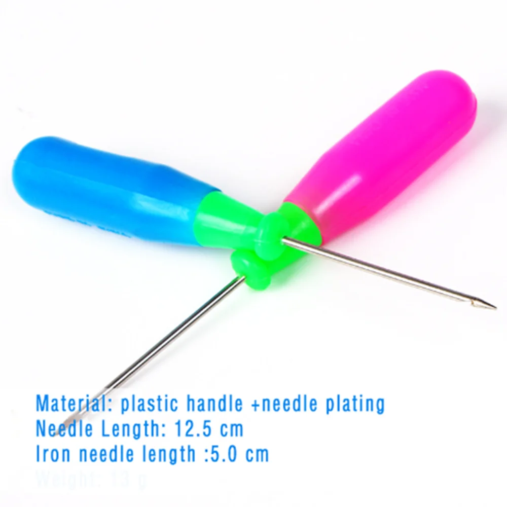 1 шт. ручная обувь с вышивкой крючком из нержавеющей стали Кожа Awl крючок иглы