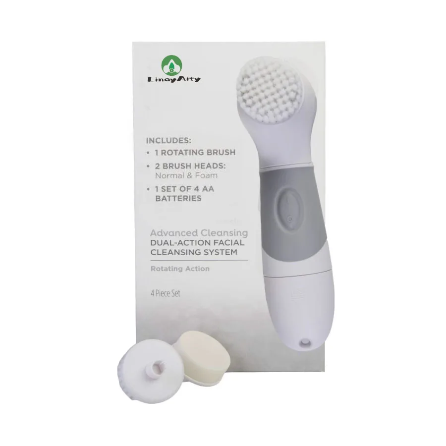 

LineyAity Electric face cleansing brushes Silicone Facial Brush Deep Cleaning Pore Skin Care Face Massage Brush