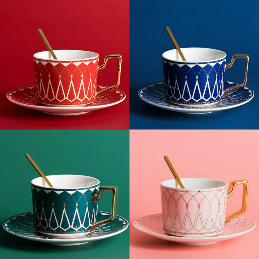 Новое поступление кофейная чашка из костяного фарфора английский сервиз для