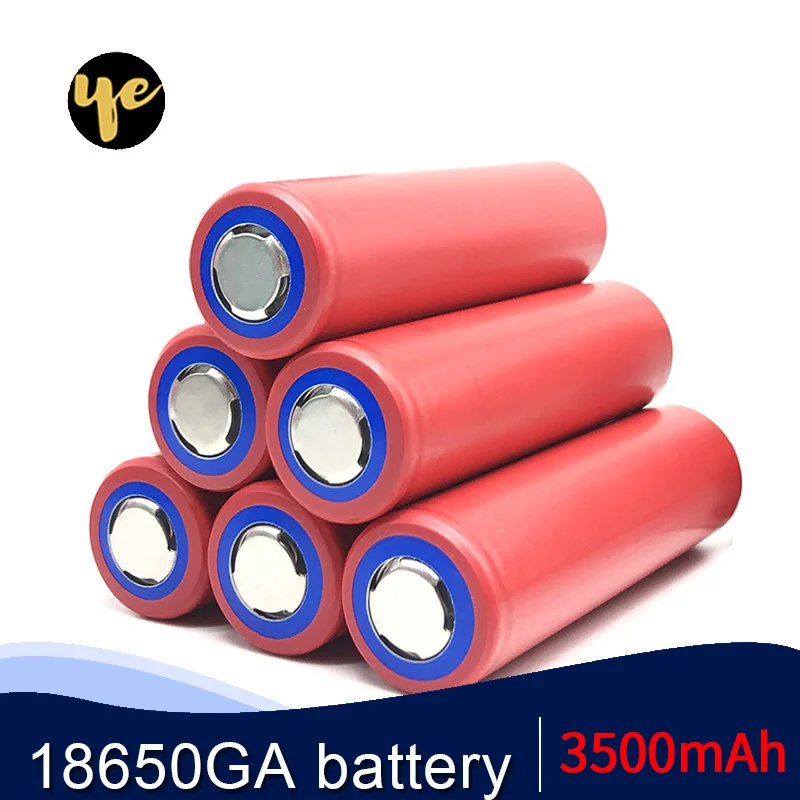 Оригинальная 18650 батарея 3 7 V 3500 mAh NCR 18650GA 30A аккумуляторные батареи LED игрушка