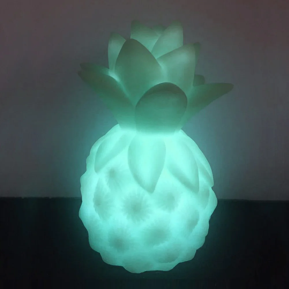 

Bedroom Home Decor Ornaments Pineapple Sparkle Motion RFID Blocking Lighting For Baby
