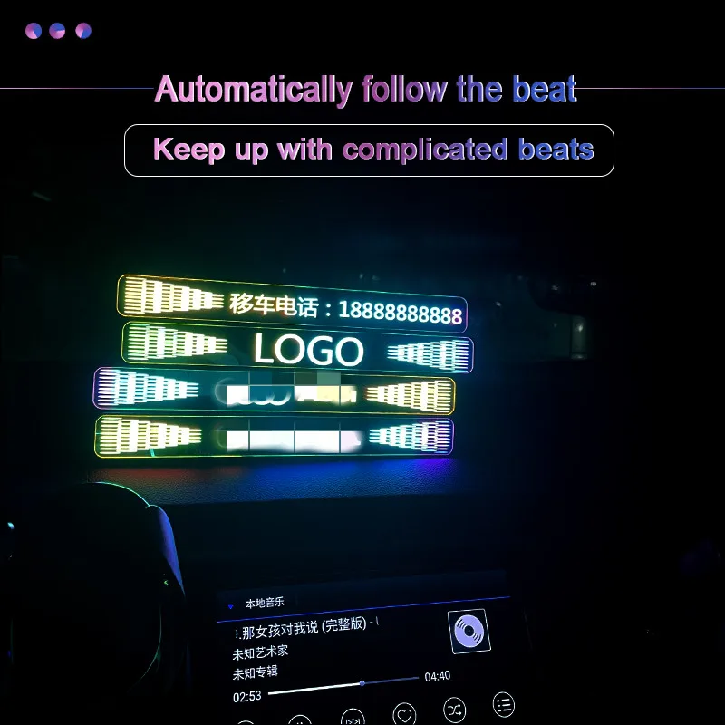 

APP Control Car Ambient Sound Control Pickup Lights For Mazda Axela 2 3 MS 6 CX-5 CX-4 CX3 CX5 Axela Car Accessories