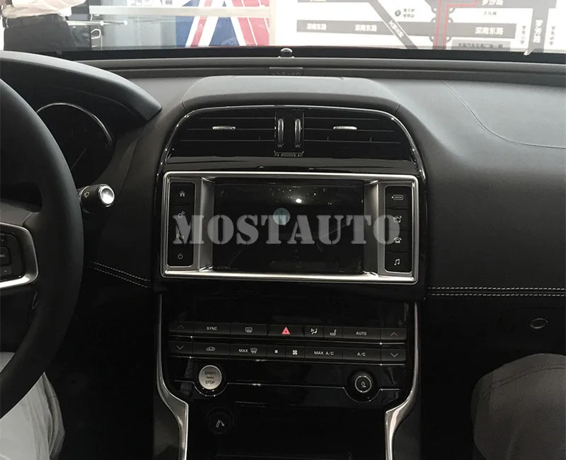 Для Jaguar XE X760 внутренняя центральная консоль GPS навигационная накладка 2015-2018 1 шт |