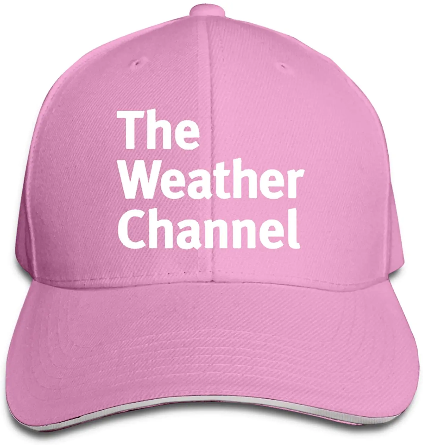 

The Weather Channel Sandwich Hat Printed Baseball Cap Headgear Unisex Outdoor Casquette Black