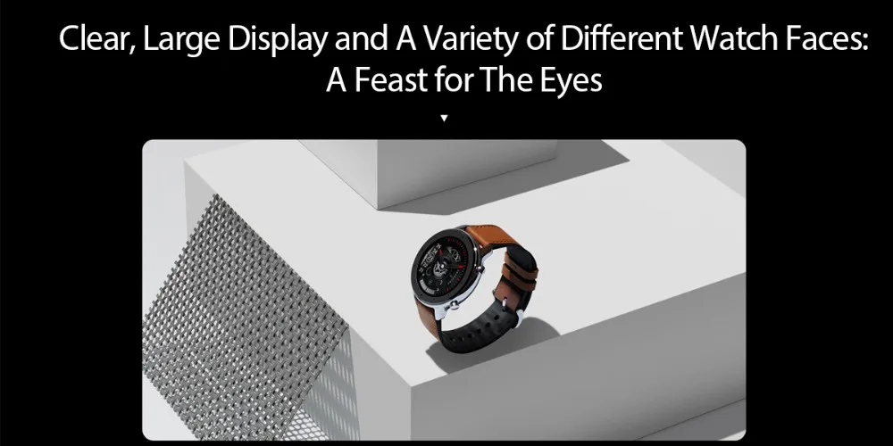 Huami Смарт-часы Amazfit GTR 42 мм amoled Huami Gtr 5ATM водонепроницаемые Смарт-часы 24 дня батарея AMOLED экран 12 спортивных режимов