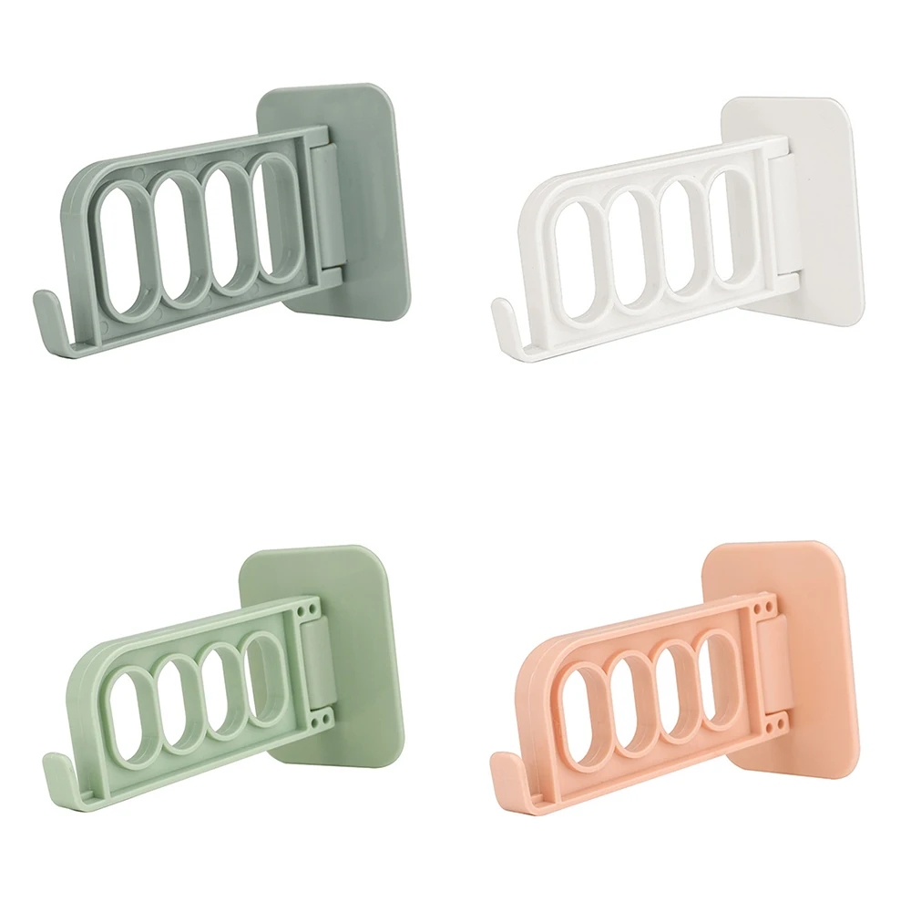 Кровать четыре отверстия пластиковый крючок шкаф над дверью вешалка под пальто