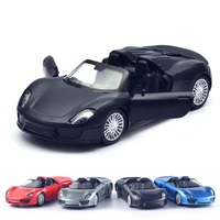 132 scale alloy kids car toy model pull back metal diecasts sports vehicle cake decoration birthday gift for boys children y112