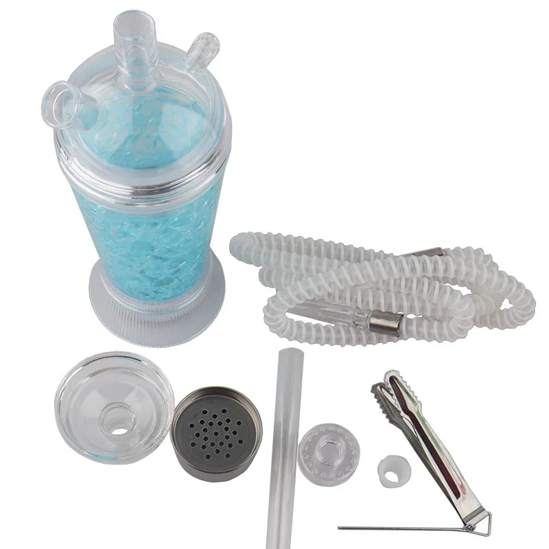 Горячая распродажа розничная продажа Sheesha пластиковая портативная светодиодная