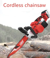 cordless chain saw brushless motor power tools 21 42v li ion cordless electric chainsaw garden power tools