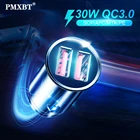 Компактное автомобильное зарядное устройство, адаптер для зарядки в автомобиле для iphone 11 Huawei P40 Samsung S20 Lenovo 2, автомобильное зарядное устройство USB для быстрой зарядки