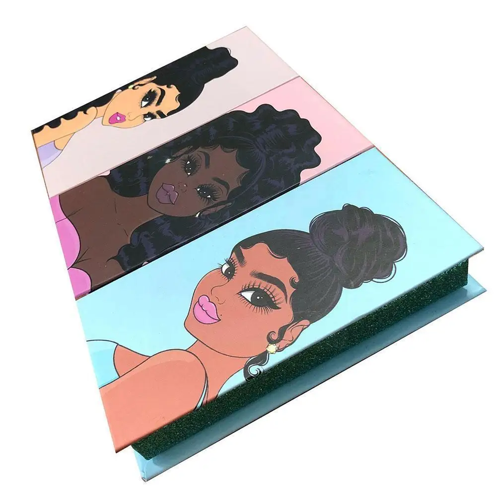 

Portable Eyelash Packaging Rectangle Lashes New Box Lashes With Packaging Design Boxes Wholesale Lash Trays R8a4