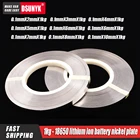 Никелевая пластина для литий-ионного аккумулятора, 1 кг, никелированный разъем для ленты, стальной ремень 0,1 мм, сварочная машина для точечного сварки,  18650