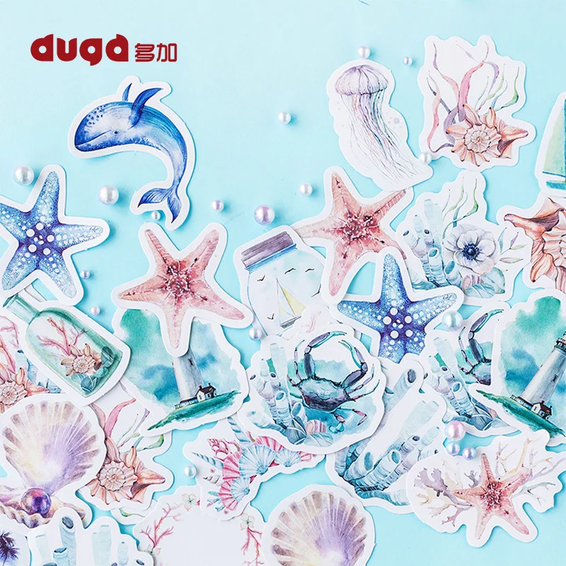 Один человек путешествия декоративные канцелярские наклейки самоклеющиеся