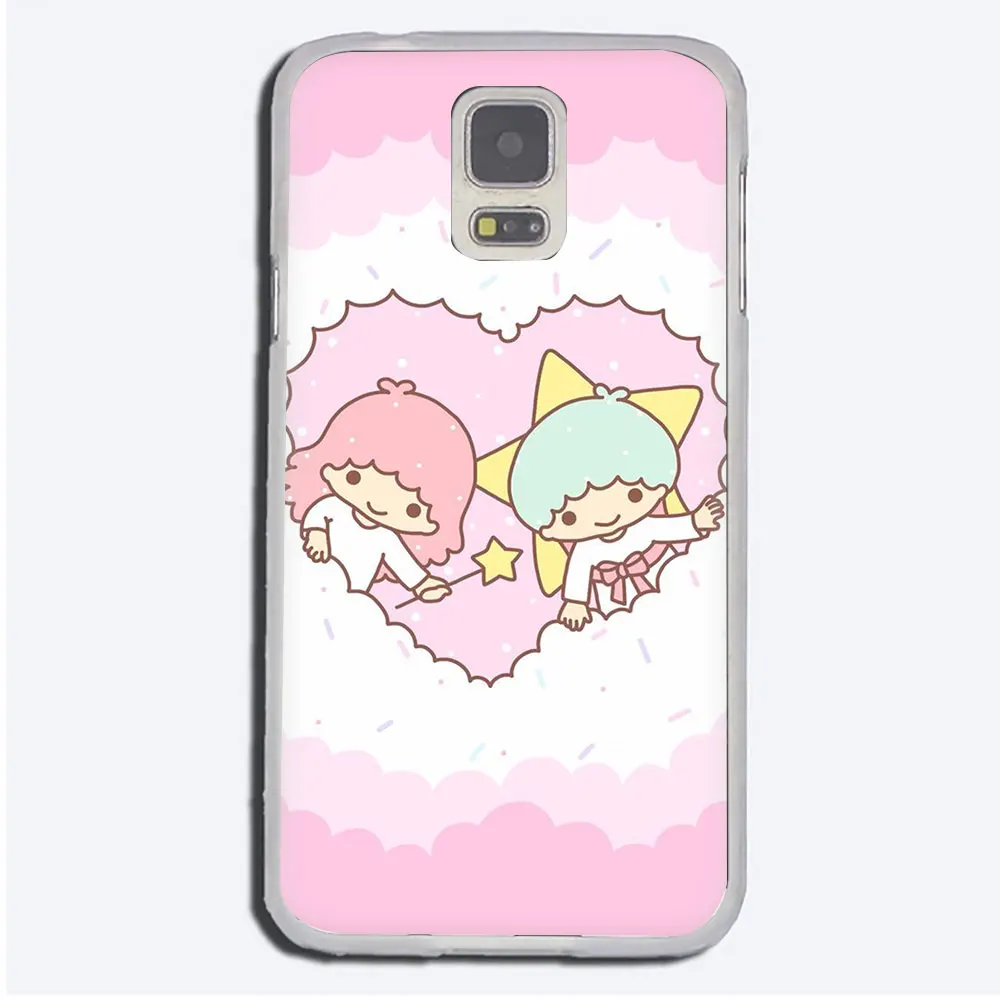 H4 EWAU с рисунками из мультфильма «My Melody» маленький Две звезды жесткий чехол для телефона с рисунком в виде обложка чехол для Samsung Galaxy S6 7 Edge S8 9 10 Plus, Note 8, 9, 10, M10 20 30 40 - Цвет: H4