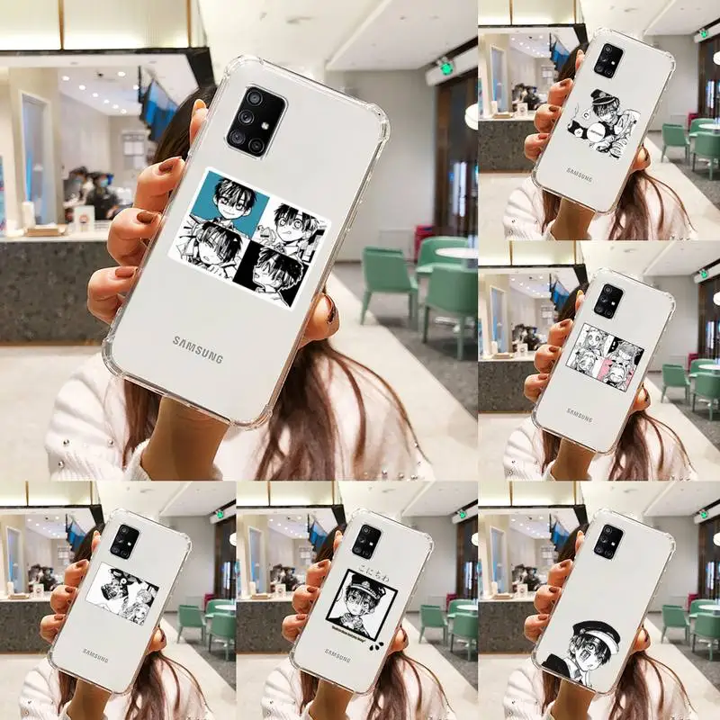 

Jamular Toilet Bound Hanako Kun Phone Case Transparent For Samsung A51 A50 A71 A70 A81 M60S Note S21 S 20 10 9 8 11 E Plus Ultra