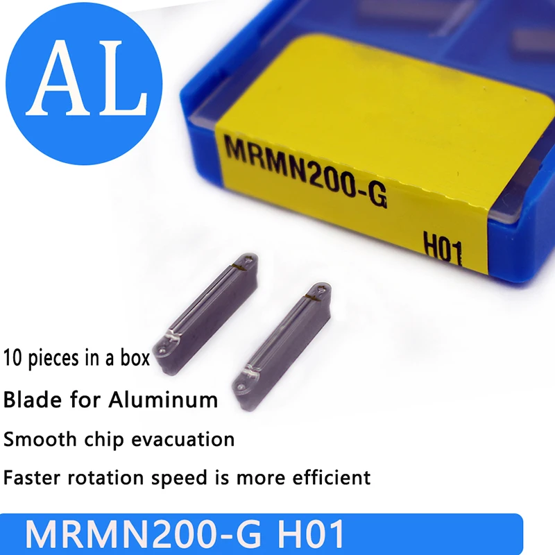 MRMN200 G H01 Высококачественная пластина из карбида алюминия для обработки канавок