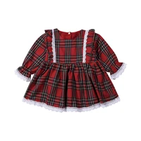 autumn toddler kid dresses baby girls christmas dress xmas pageant party long sleeve princess tutu dress
