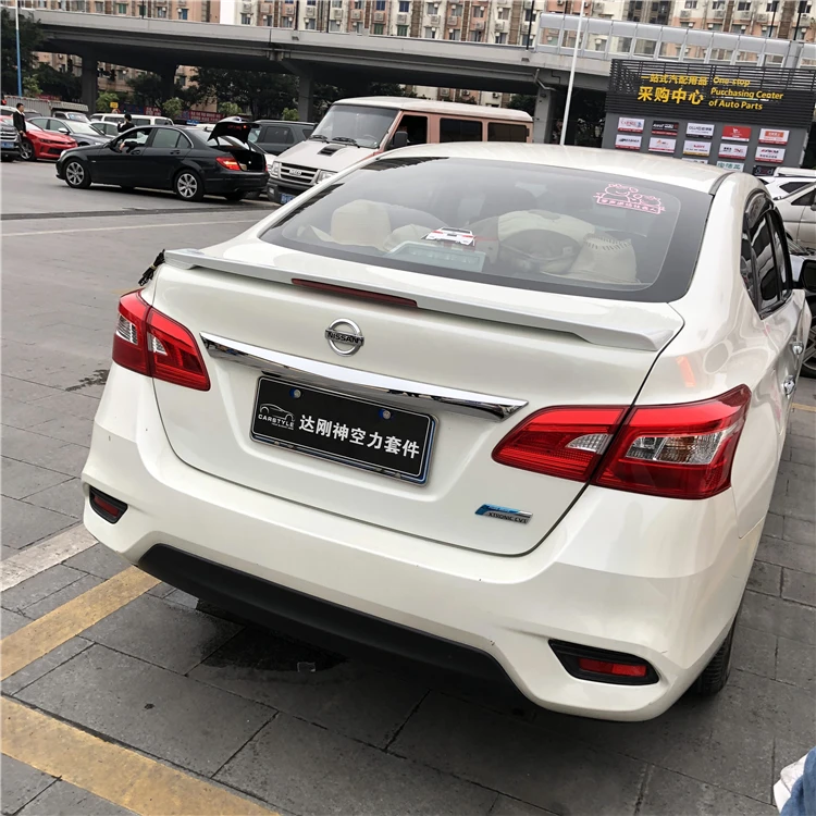 Спойлер для Sentra SYLPHY 2012-2019 RS YD ABS Материал заднее крыло автомобиля праймер цвет