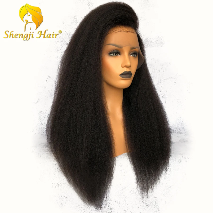 Парик из человеческих волос с кружевом спереди парик предварительно выщипанный