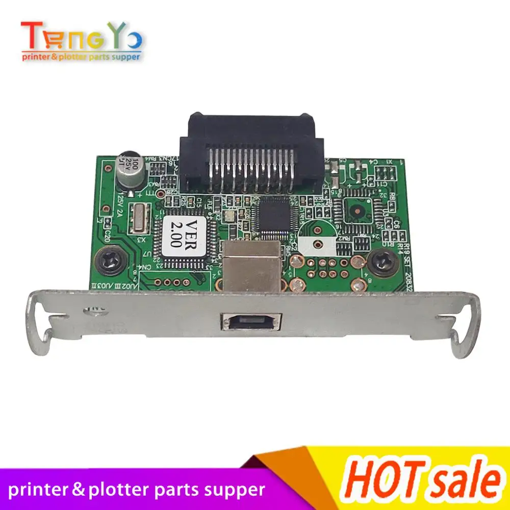 1PCX оригинальная C32C824131 M148E USB карта интерфейса для Epson TM T88III U220 U288 U288|Детали
