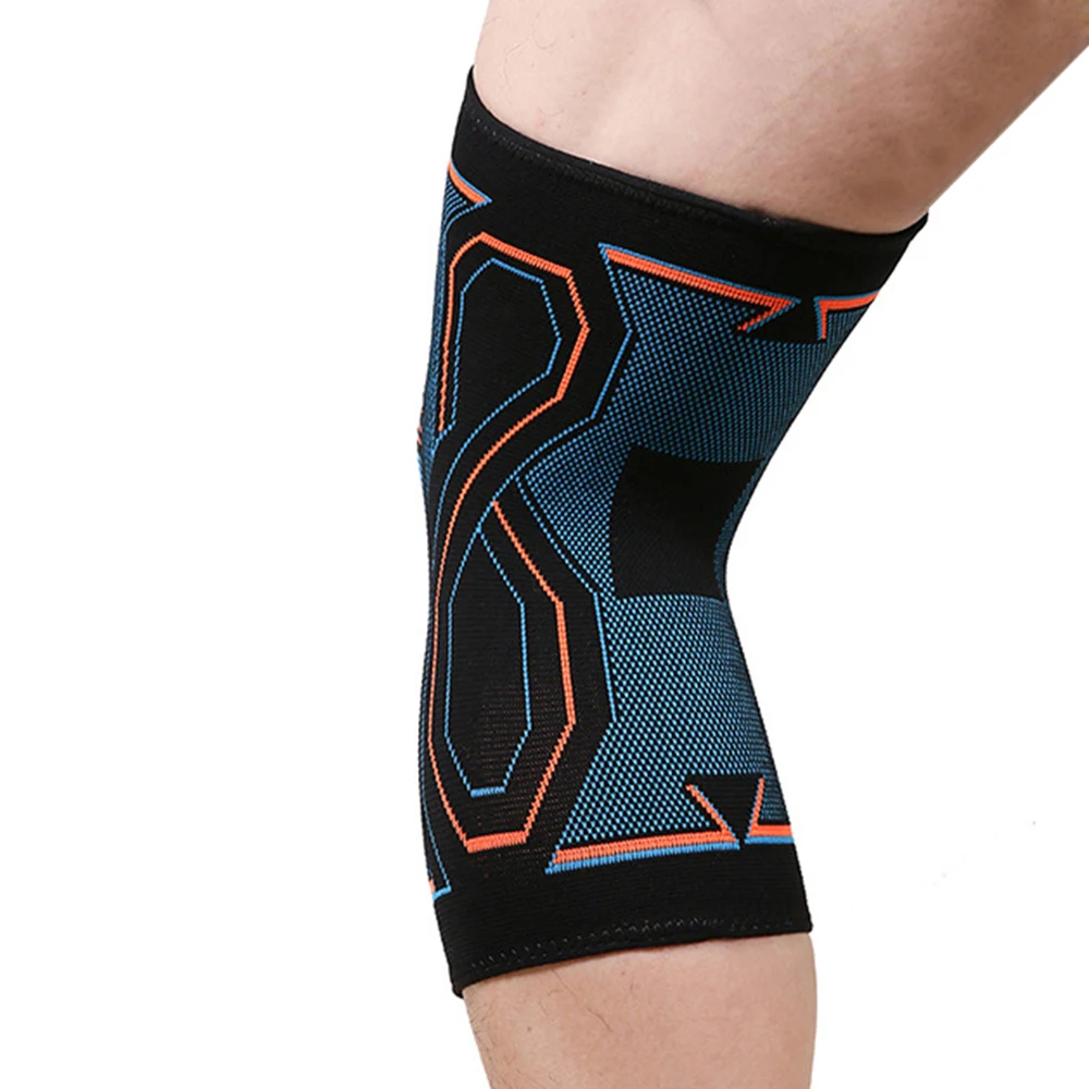 1PC High Elastic Knee Brace Stretchable Protective Sleeve Breathable Leg Joint Protector Exercise Kneepad | Спорт и развлечения